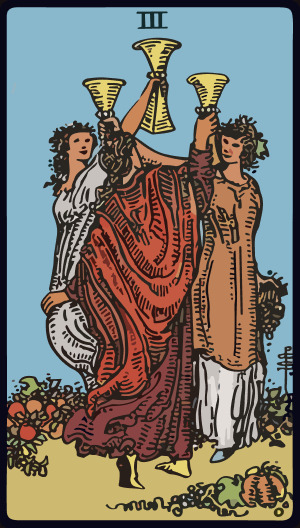 Three of Cups