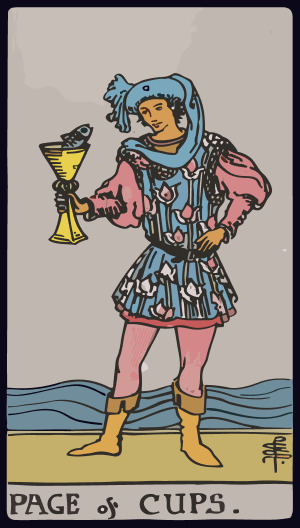 Page of Cups