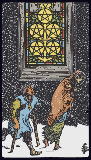 Five of Pentacles