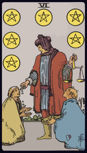 Six of Pentacles