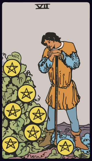 Seven of Pentacles