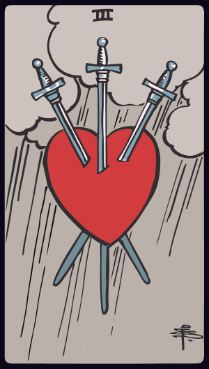 Three of Swords