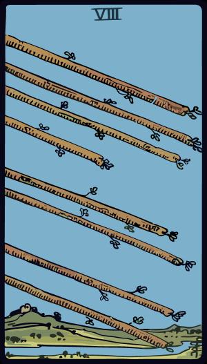 Eight of Wands
