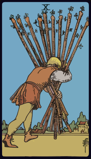 Ten of Wands